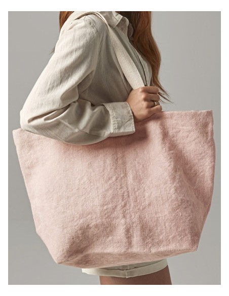 WES-W466-Soft Washed Jute Beach Bag 2